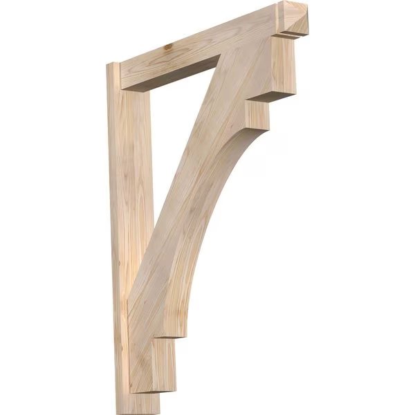 Merced Arts & Crafts Smooth Outlooker, Douglas Fir, 5 1/2